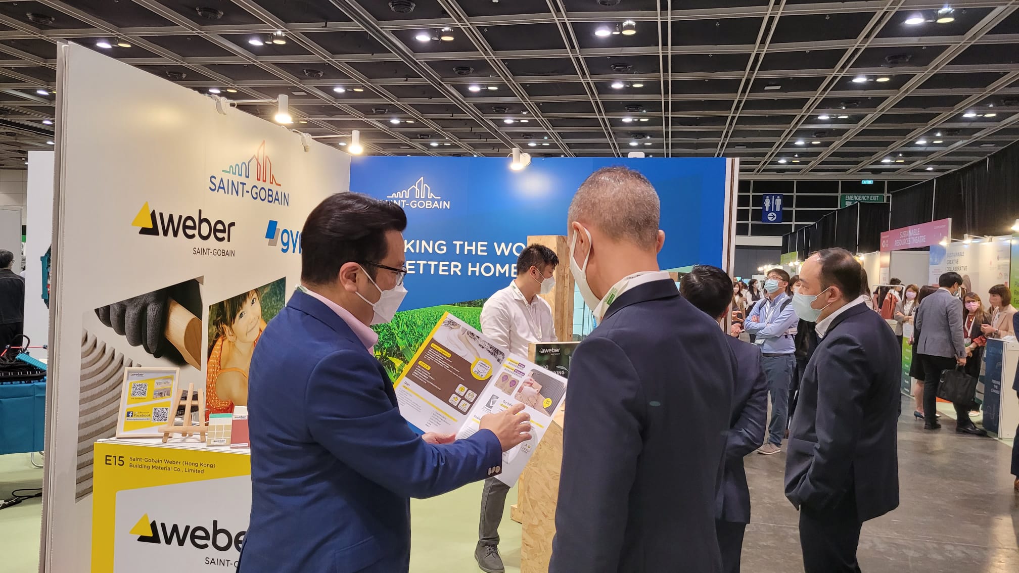 Weber Showcase ECO Solutions in ReThink HK 2022 | Saint-Gobain Weber ...